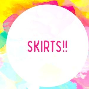 Skirts, skirts, skirts - vintage, tulle, and classic.  Winter, Summer and Fall!